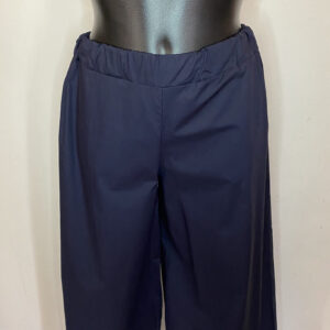 Pantalone blu a palazzo